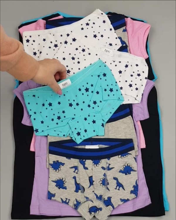 Фотография  375 - Нижнее белье Bon Prix дети#50 шт, ЛОТ №3242 оптом в Иркутске и Иркутской области