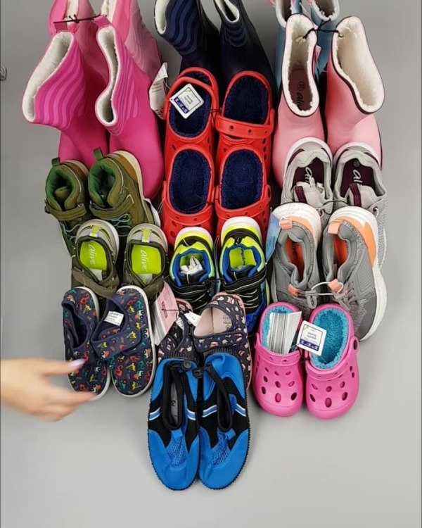 Фотография  641 - Обувь ALDI дети лето#10 кг, ЛОТ №4453 оптом в Иркутске и Иркутской области