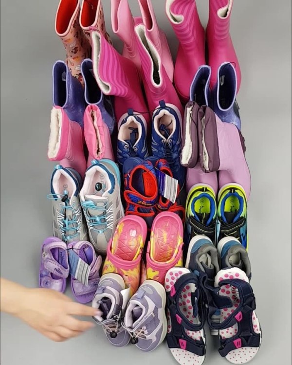 Фотография  680 - Обувь ALDI дети лето#10 кг, ЛОТ №4454 оптом в Иркутске и Иркутской области