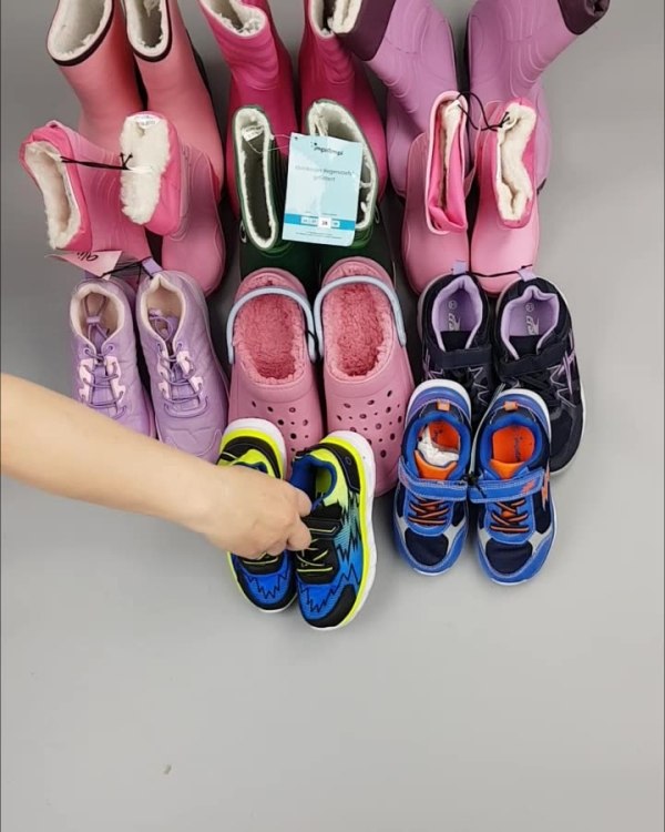 Фотография  338 - Обувь ALDI дети лето#10 кг, ЛОТ №4456 оптом в Иркутске и Иркутской области