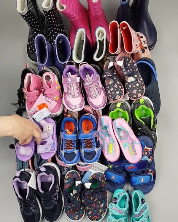 Фотография  707 - Обувь ALDI дети лето#10 кг, ЛОТ №4457 оптом в Иркутске и Иркутской области