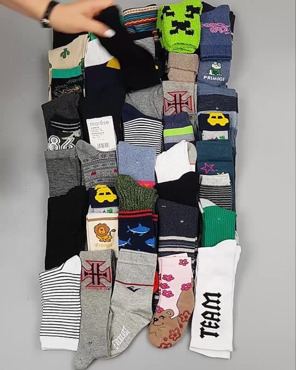 Фотография  779 - Носки дети СТОК зима#5 кг, ЛОТ №4870 оптом в Иркутске и Иркутской области