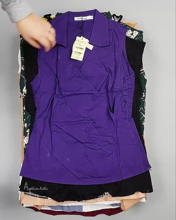 Фотография  648 - Блузки Корея#20 шт, ЛОТ №5621 оптом в Иркутске и Иркутской области