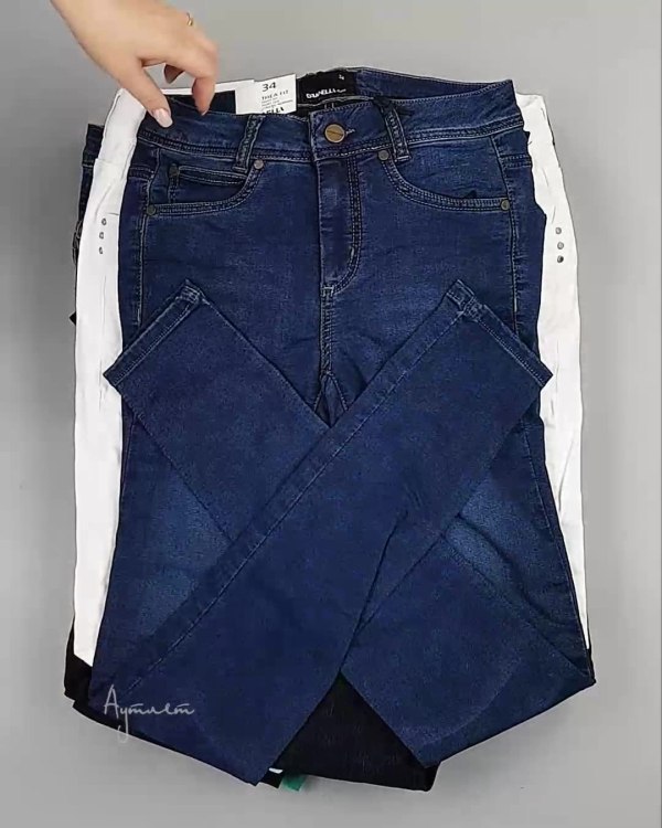 Фотография  386 - Джинсы DK Company 022024#10 кг, ЛОТ №5946 оптом в Иркутске и Иркутской области