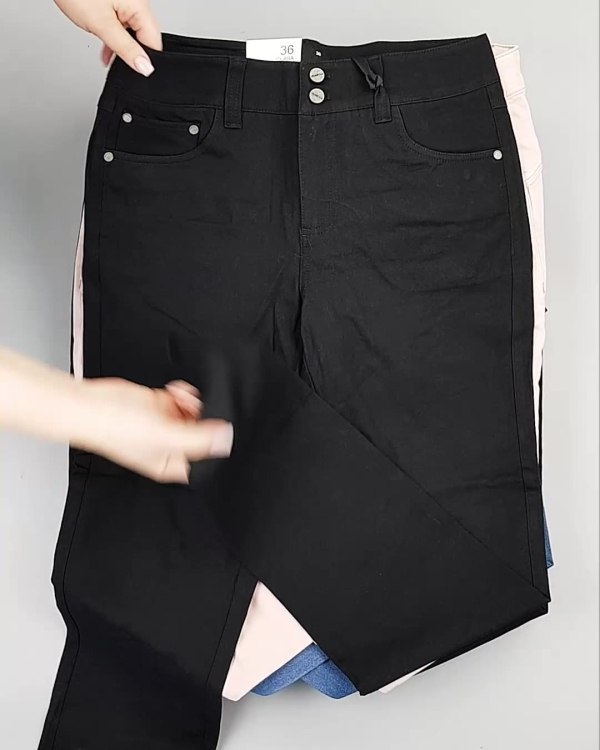 Фотография  909 - Джинсы DK Company 022024#10 кг, ЛОТ №5949 оптом в Иркутске и Иркутской области