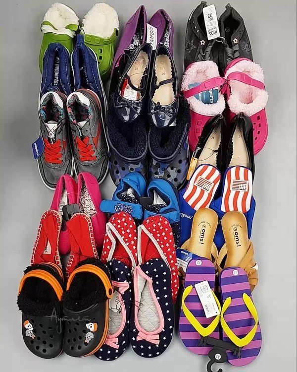 Фотография  656 - Обувь детская СТОК Summer#6,25 кг, ЛОТ №6199 оптом в Иркутске и Иркутской области