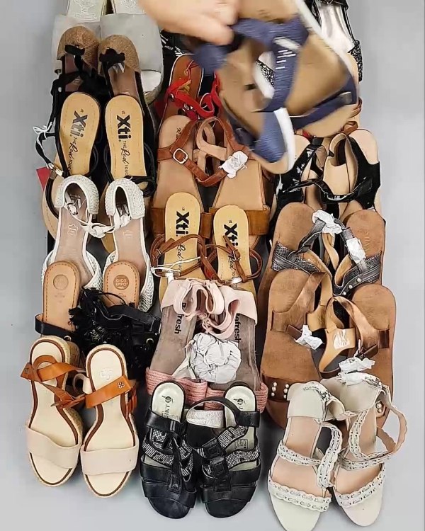 Фотография  350 - Обувь босоножки#10,9 кг, ЛОТ №6361 оптом в Иркутске и Иркутской области