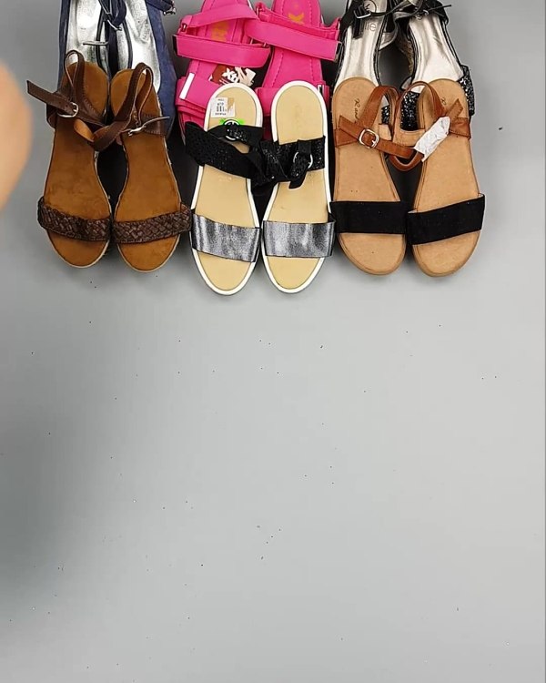 Фотография  844 - Обувь босоножки#11,2 кг, ЛОТ №6362 оптом в Иркутске и Иркутской области