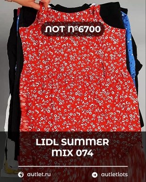 Купить LIDL Summer mix 074#15 кг, ЛОТ №6700 оптом в Иркутске и Иркутской области