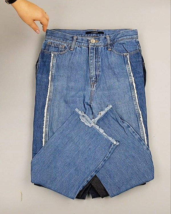 Фотография  848 - Cream Джинсы женские#25 кг оптом в Иркутске и Иркутской области