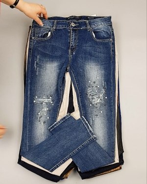 Купить А 82202 Брюки женские (Fashion&Skinny Pants)#25 кг оптом в Иркутске и Иркутской области