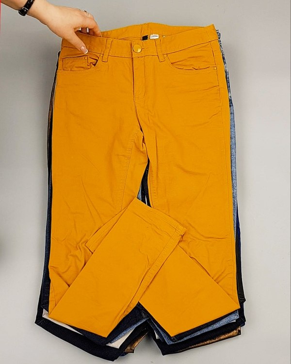 Фотография  129 - А 82202 Брюки женские (Fashion&Skinny Pants)#25 кг оптом в Иркутске и Иркутской области