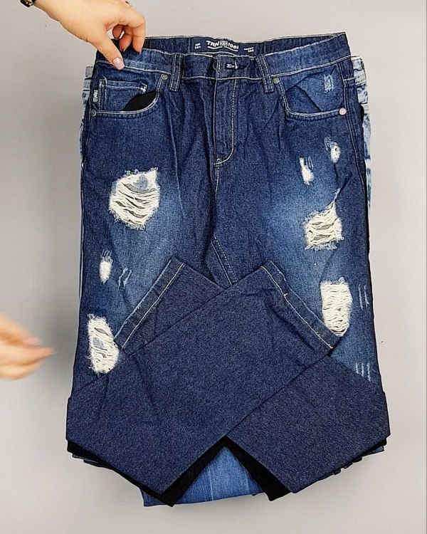 Фотография  857 - Cream Джинсы женские#25 кг оптом в Иркутске и Иркутской области