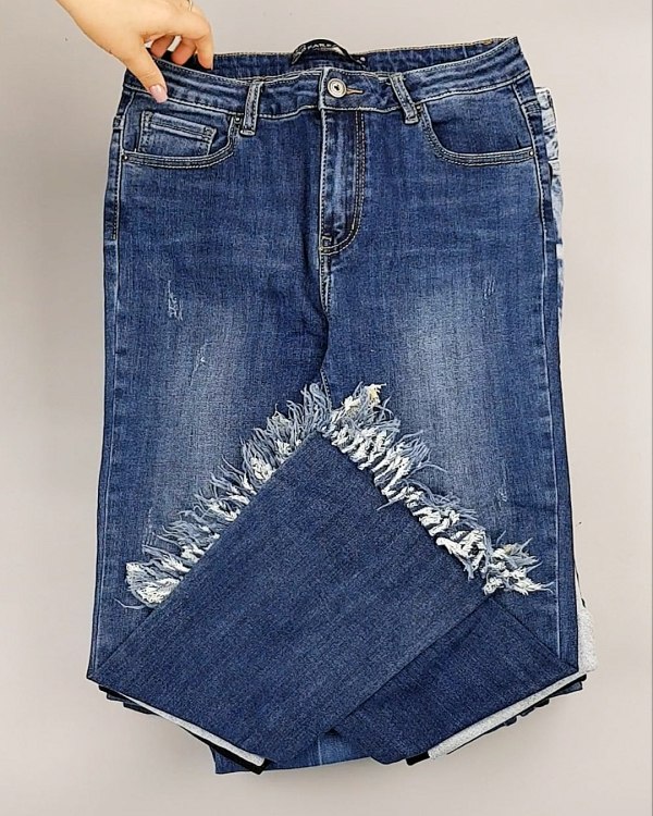 Фотография  949 - Cream Джинсы женские#25 кг оптом в Иркутске и Иркутской области