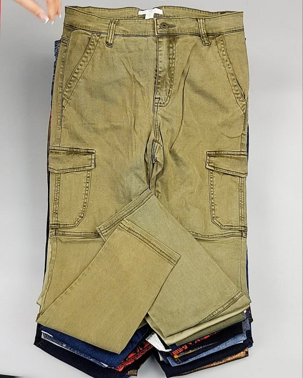 Фотография  103 - А 82202 Брюки женские (Fashion&Skinny Pants)#25 кг оптом в Иркутске и Иркутской области