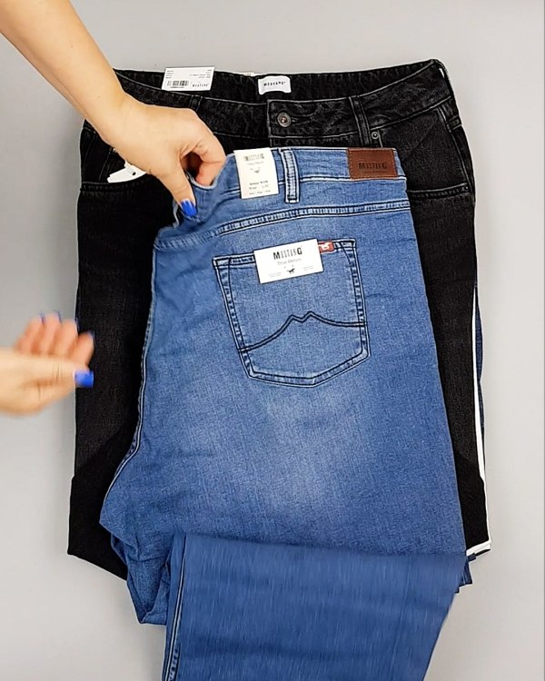 Фотография  541 - Джинсы MUSTANG м/ж#5 кг, ЛОТ №6960 оптом в Иркутске и Иркутской области