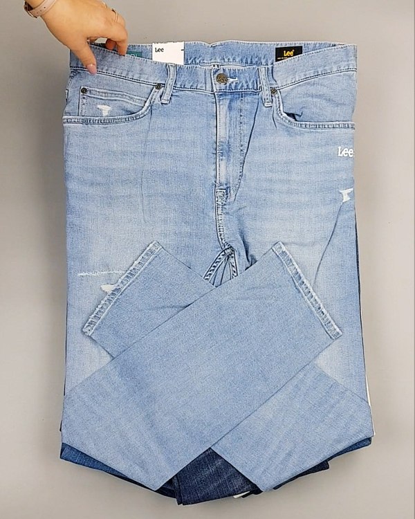 Фотография  534 - Джинсы LEE м/ж#7,5 кг, ЛОТ №7031 оптом в Иркутске и Иркутской области