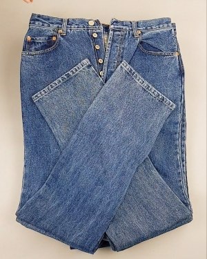 Фотография  976 - Джинсы LEVIS муж #7,7 кг, ЛОТ №7016 оптом в Иркутске и Иркутской области