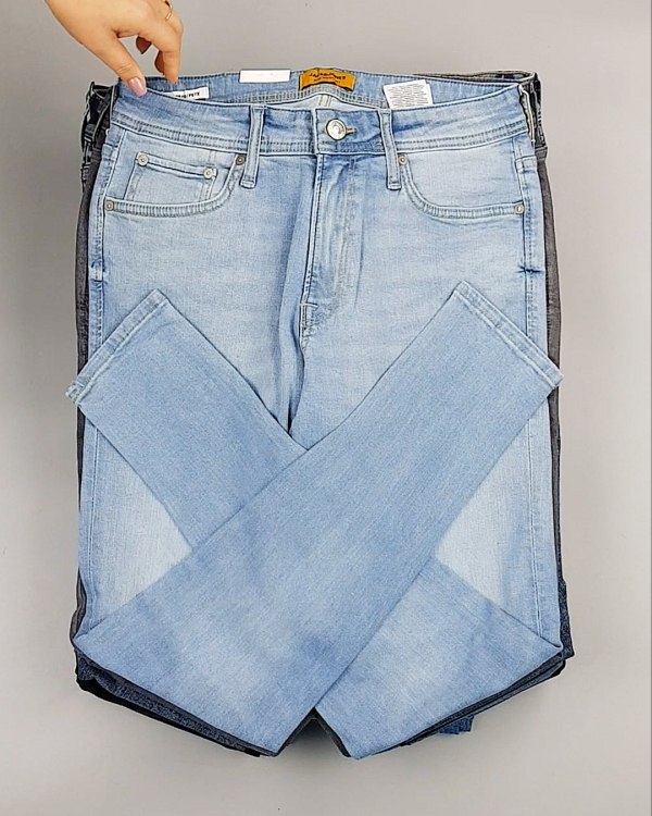 Фотография  201 - Джинсы JACK JONES 094#10 кг, ЛОТ №6977 оптом в Иркутске и Иркутской области