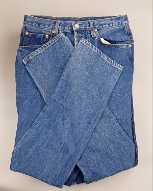 Фотография  291 - Джинсы LEVIS муж #7,7 кг, ЛОТ №7017 оптом в Иркутске и Иркутской области