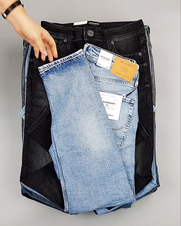 Фотография  241 - Джинсы JACK JONES 094#10 кг, ЛОТ №6977 оптом в Иркутске и Иркутской области