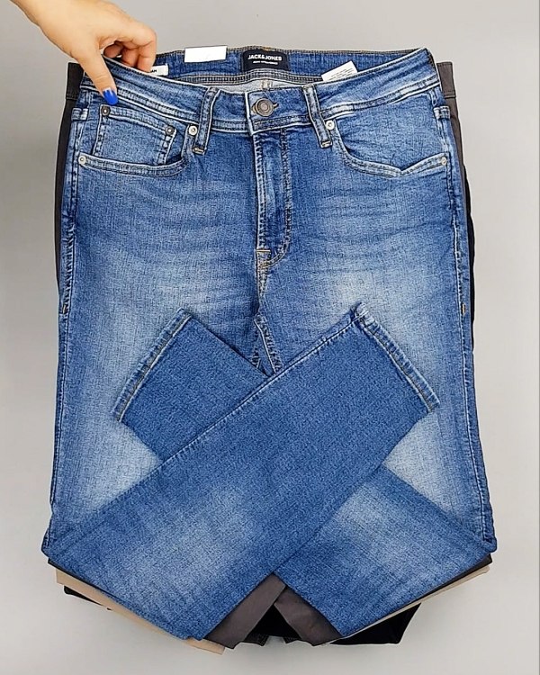 Фотография  602 - Брюки + джинсы JACK JONES 094#10 кг, ЛОТ №6962 оптом в Иркутске и Иркутской области