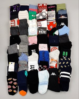 Купить Носки дети СТОК зима#5 кг, ЛОТ №6988 оптом в Иркутске и Иркутской области