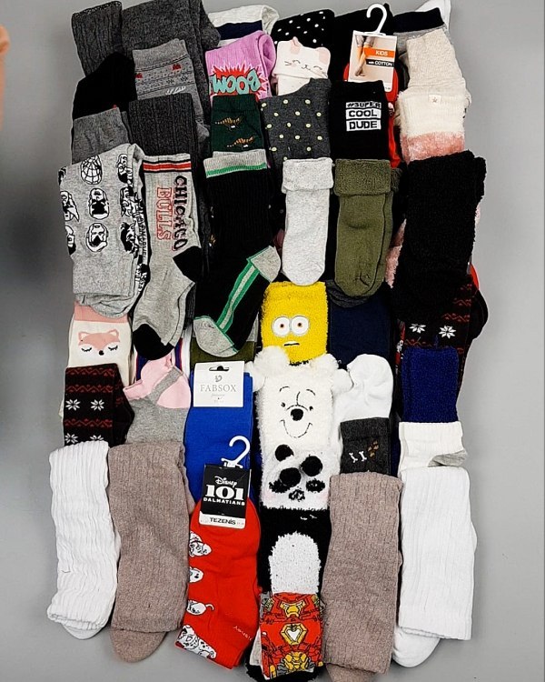 Фотография  247 - Носки дети СТОК зима#5 кг, ЛОТ №6986 оптом в Иркутске и Иркутской области