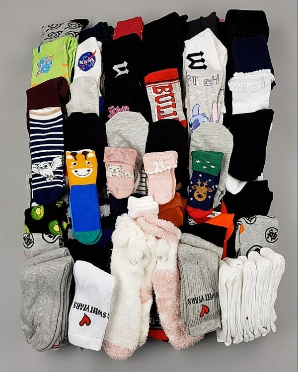 Фотография  664 - Носки дети СТОК зима#5 кг, ЛОТ №6989 оптом в Иркутске и Иркутской области