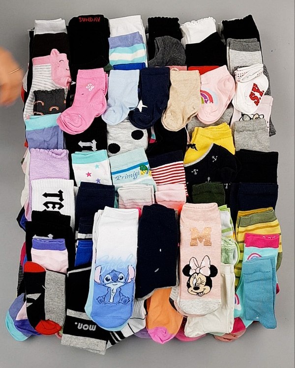 Фотография  160 - Носки дети СТОК лето#5 кг, ЛОТ №6993 оптом в Иркутске и Иркутской области