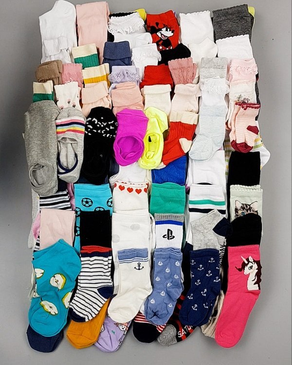 Фотография  380 - Носки дети СТОК лето#5 кг, ЛОТ №6992 оптом в Иркутске и Иркутской области