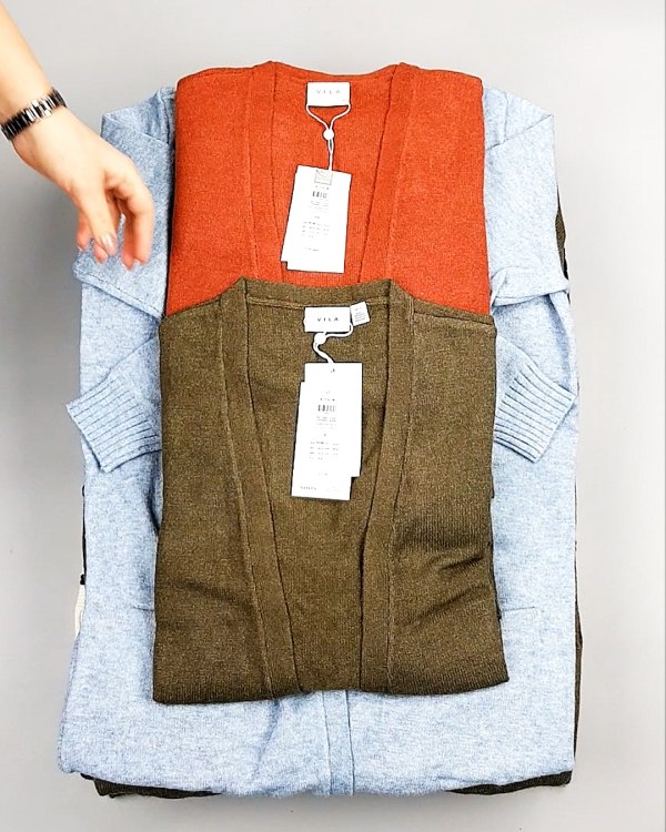 Фотография  717 - Кардиганы VILA W 104#7 кг, ЛОТ №7382 оптом в Иркутске и Иркутской области