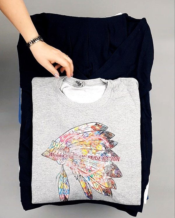 Фотография  312 - Толстовки м/ж (Sweat Tops)#20 кг, ЛОТ №7434 оптом в Иркутске и Иркутской области