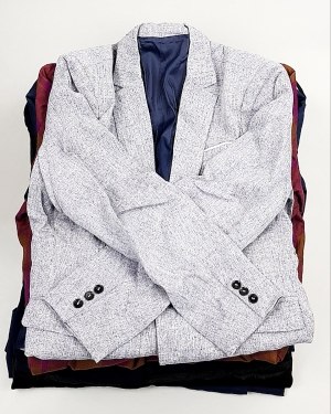 Купить Пиджаки муж AMAZON 015#7,8 кг, ЛОТ №7774 оптом в Иркутске и Иркутской области