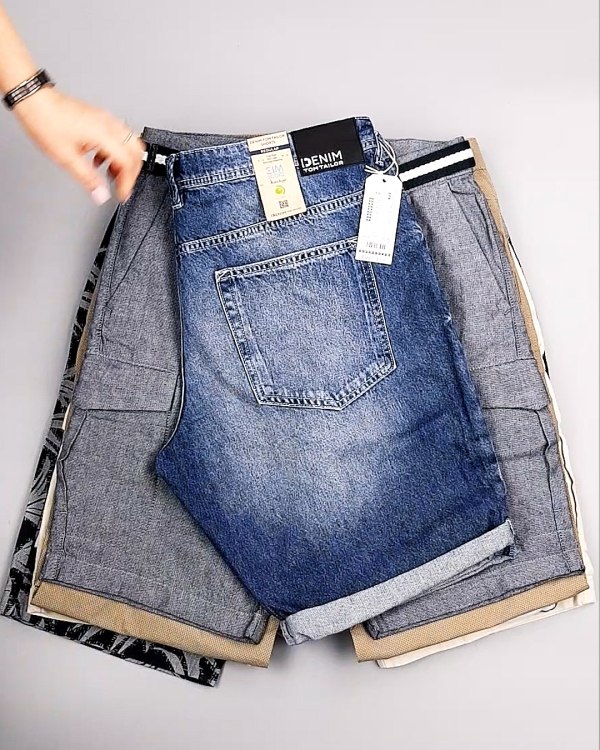 Фотография  741 - Шорты мужские TOM TAILOR 124#3,75 кг, ЛОТ №7601 оптом в Иркутске и Иркутской области