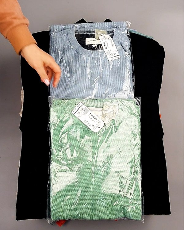 Фотография  145 - Джемпера легкие мужские TOM TAILOR 124#8,7 кг, ЛОТ №7606 оптом в Иркутске и Иркутской области