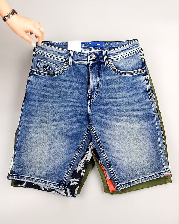 Фотография  992 - Шорты мужские TOM TAILOR 124#3,8 кг оптом в Иркутске и Иркутской области