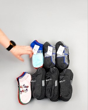 Фотография  114 - Носки дети лето CAN 084#5 кг, ЛОТ №8001 оптом в Иркутске и Иркутской области