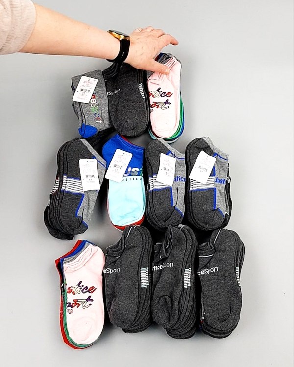 Фотография  887 - Носки дети лето CAN 084#5 кг, ЛОТ №8001 оптом в Иркутске и Иркутской области