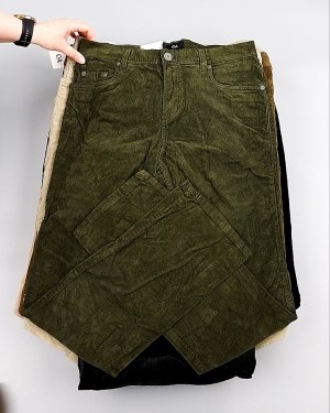 Фотография  419 - Брюки вельветовые м/ж C&A 025#10 кг, ЛОТ №8031 оптом в Иркутске и Иркутской области