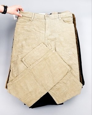 Фотография  590 - Брюки вельветовые м/ж C&A 025#10 кг, ЛОТ №8031 оптом в Иркутске и Иркутской области