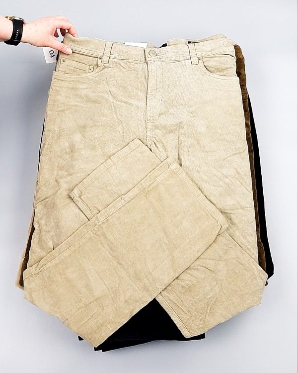 Фотография  578 - Брюки вельветовые м/ж C&A 025#10 кг, ЛОТ №8031 оптом в Иркутске и Иркутской области