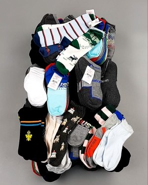 Купить Носки дети лето CAN 084#5 кг, ЛОТ №8001 оптом в Иркутске и Иркутской области