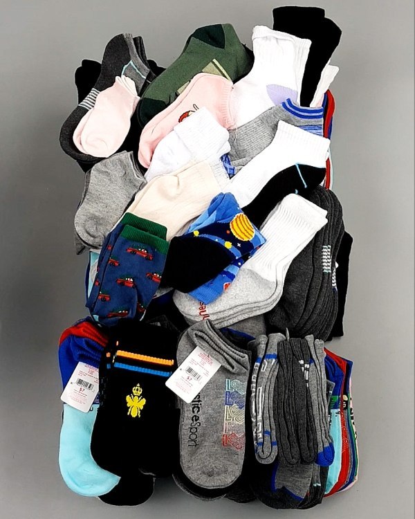 Фотография  241 - Носки дети лето CAN 084#5 кг, ЛОТ №8000 оптом в Иркутске и Иркутской области