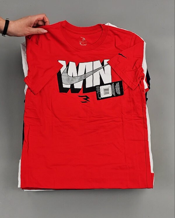 Фотография  703 - Футболки детские NIKE WIN CAN 084#5 кг, ЛОТ №8597 оптом в Иркутске и Иркутской области