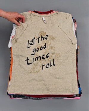 Фотография  404 - Футболки м/ж Cr+Ex#8 кг, ЛОТ № ВК0100 оптом в Иркутске и Иркутской области