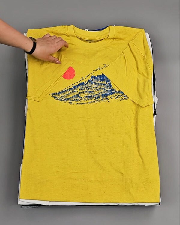 Фотография  340 - Футболки м/ж (Printed T-Shirts New)#5 кг оптом в Иркутске и Иркутской области