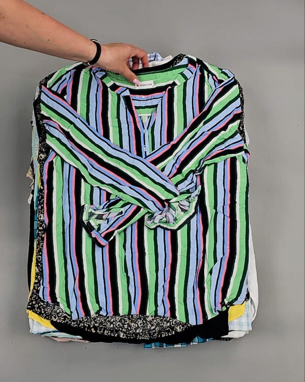 Фотография  886 - Блузки S#10 кг, ЛОТ № ВК0104 оптом в Иркутске и Иркутской области