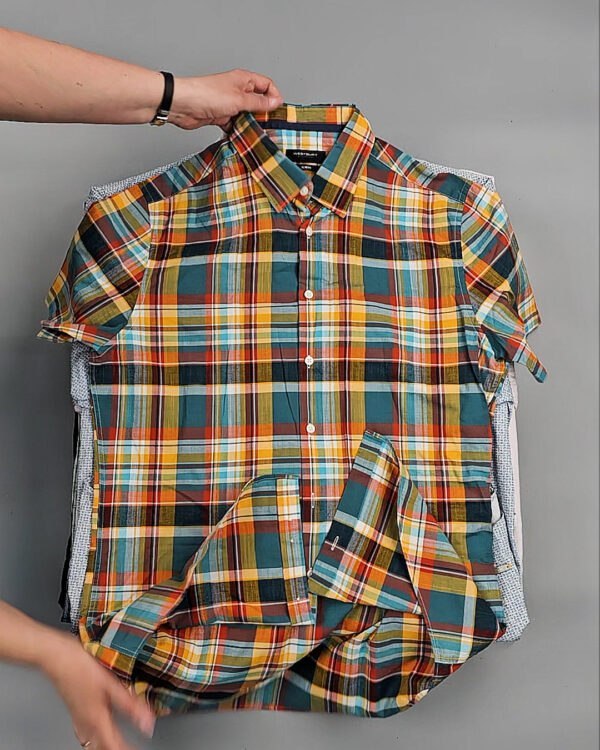 Фотография  468 - Рубашки к/р#25 кг, ЛОТ № ВК0095 оптом в Иркутске и Иркутской области