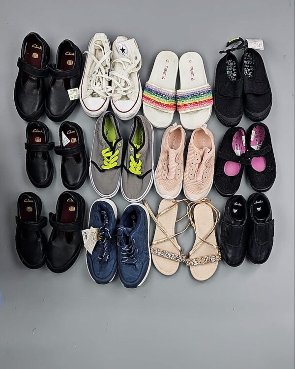 Фотография  671 - Обувь лето дети крем+экстра (SHOES Summer kids Cream+Extra)#15 кг, ЛОТ № ВК0119 оптом в Иркутске и Иркутской области